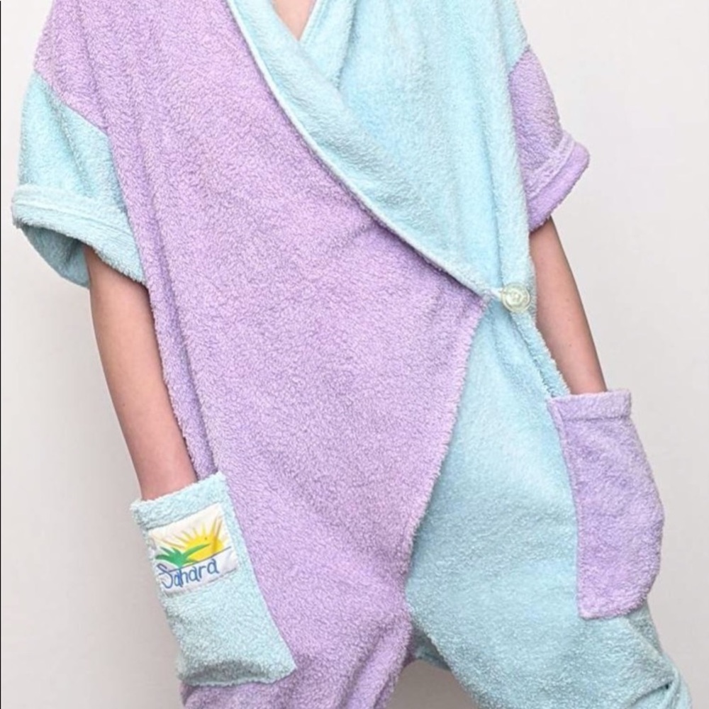 Vintage Terry cloth romper/jumpsuit